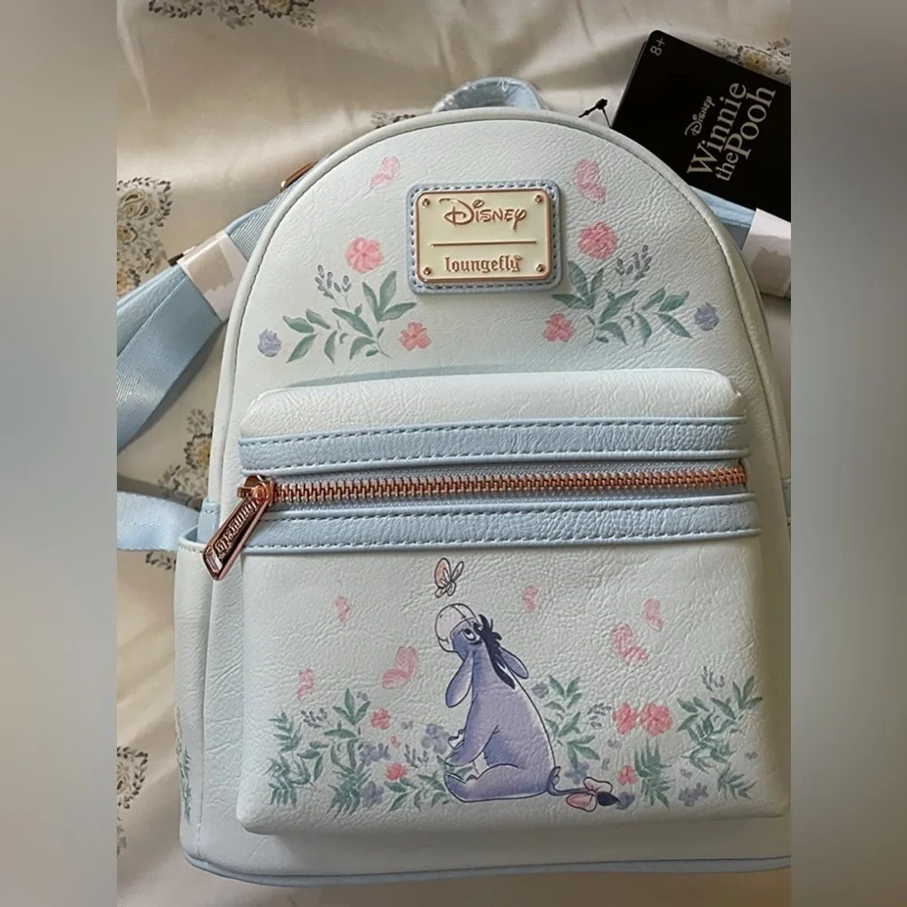 Disney Loungefly Pastel Blue Eeyore Backpack